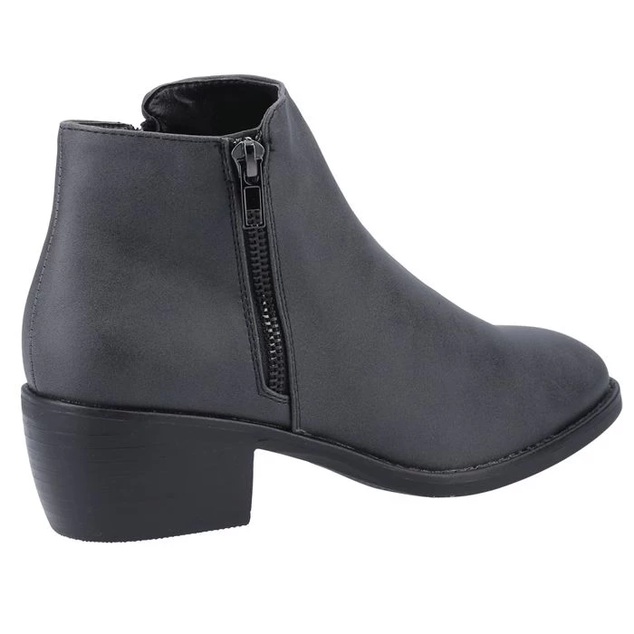 Divaz Women's Ruby Ankle Boots - Black 3 Divaz Women's Ruby Ankle Boots - Black - Image 3