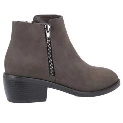 Divaz Women's Ruby Ankle Boots - Khaki -Fashion Lady ruby khaki