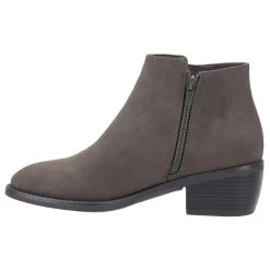 Divaz Women's Ruby Ankle Boots - Khaki -Fashion Lady ruby khaki4