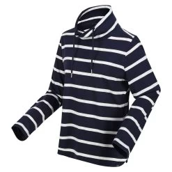 Regatta Women's Helvine Roll Neck Jumper - Navy & White Stripe -Fashion Lady rwa575 5xi 5