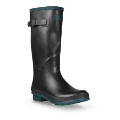 Regatta Women’s Fairweather II Wellingtons – Black/Teal -Fashion Lady rwf598 1ed p 1 1