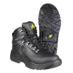 Amblers FS218 Safety Boots – Black -Fashion Lady safety boot black 3