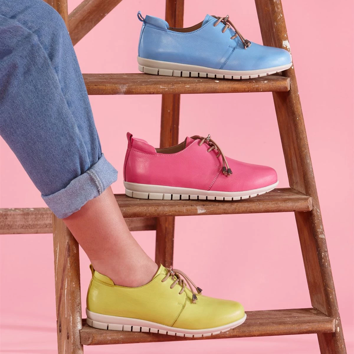 Adesso Women's Sarah Shoes – Citrus 7 Adesso Women's Sarah Shoes – Citrus - Image 7