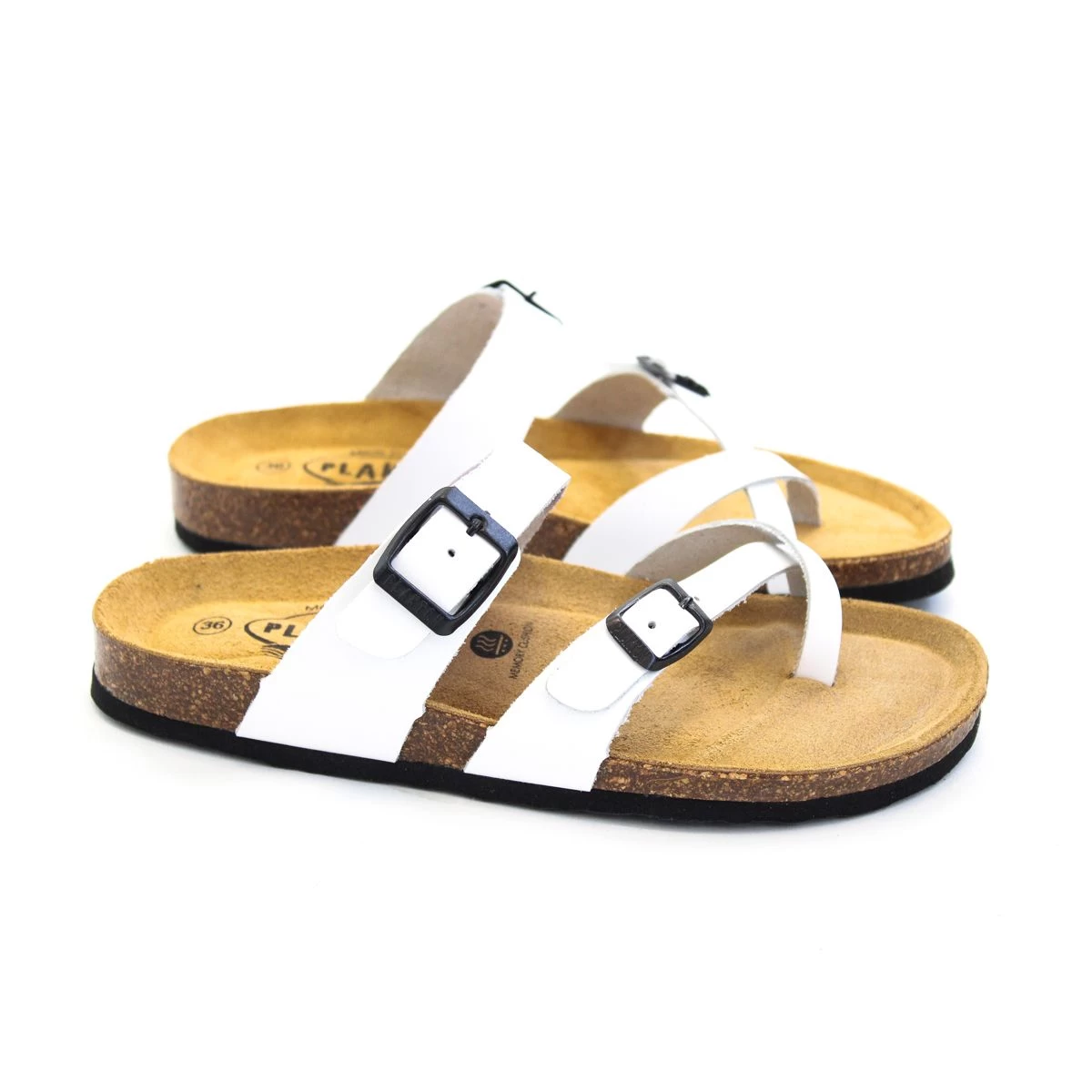 Plakton Women's Savannah Napa Rust Sandals - Blanco 1 Plakton Women's Savannah Napa Rust Sandals - Blanco
