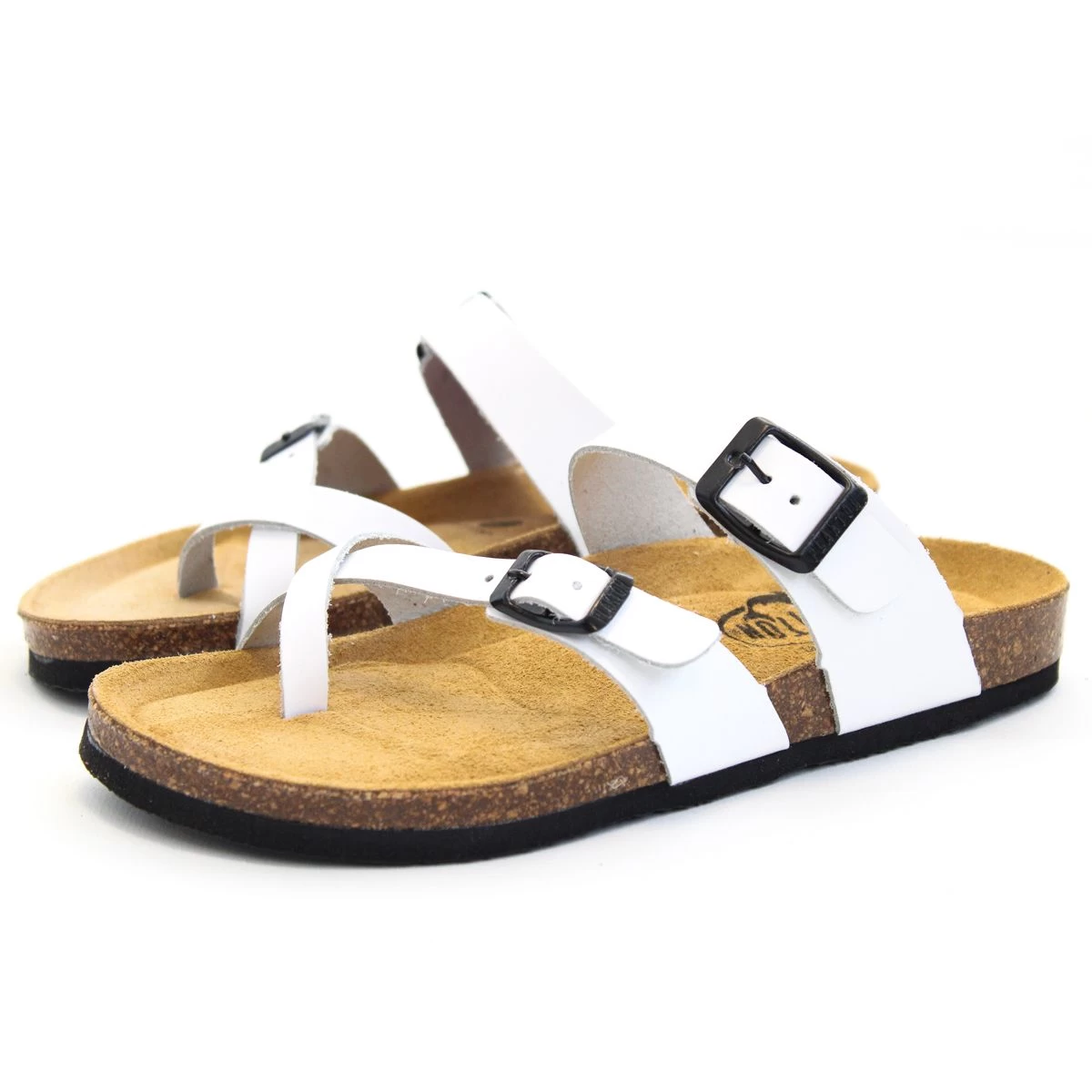 Plakton Women's Savannah Napa Rust Sandals - Blanco 4 Plakton Women's Savannah Napa Rust Sandals - Blanco - Image 4