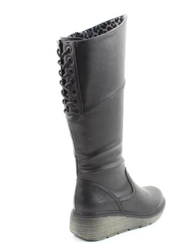 Heavenly Feet Women's Ohio Tall Boot - Black 6 Heavenly Feet Women's Ohio Tall Boot - Black - Image 6