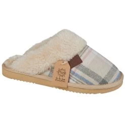 Jo & Joe Women's Shetland Mule Slipper - Oatmeal