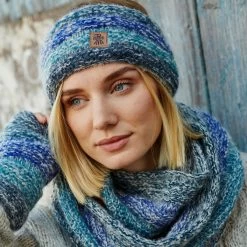Pachamama Women's Sierra Nevada Headband - Blue -Fashion Lady sierra nevada headband blue3 1