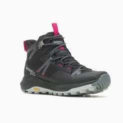 Merrell Women's Siren 4 GoreTex Mid Walking Boots - Black -Fashion Lady siren 4 mid gtx black 4 1