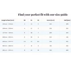 Heavenly Feet Women’s Justina Boots – Red Glitter -Fashion Lady size guide 2 84