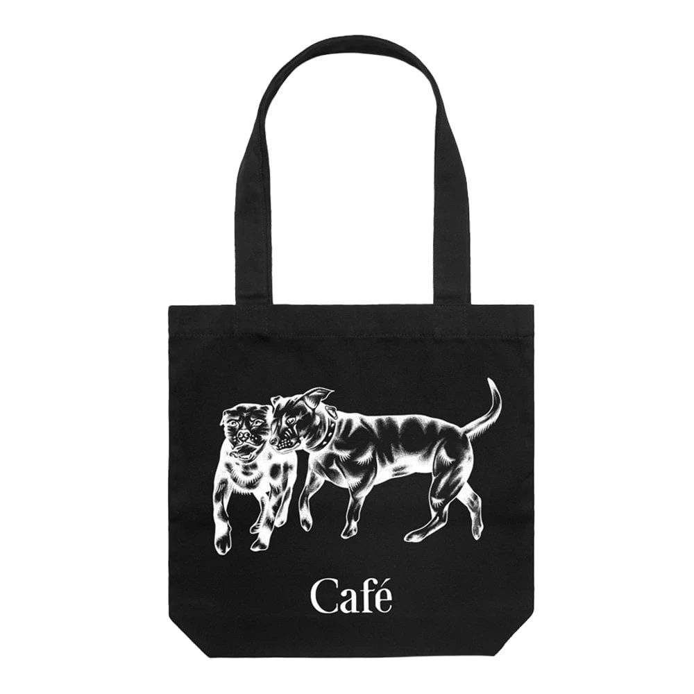 Skateboard Cafe Pooch Tote Bag 1 Skateboard Cafe Pooch Tote Bag