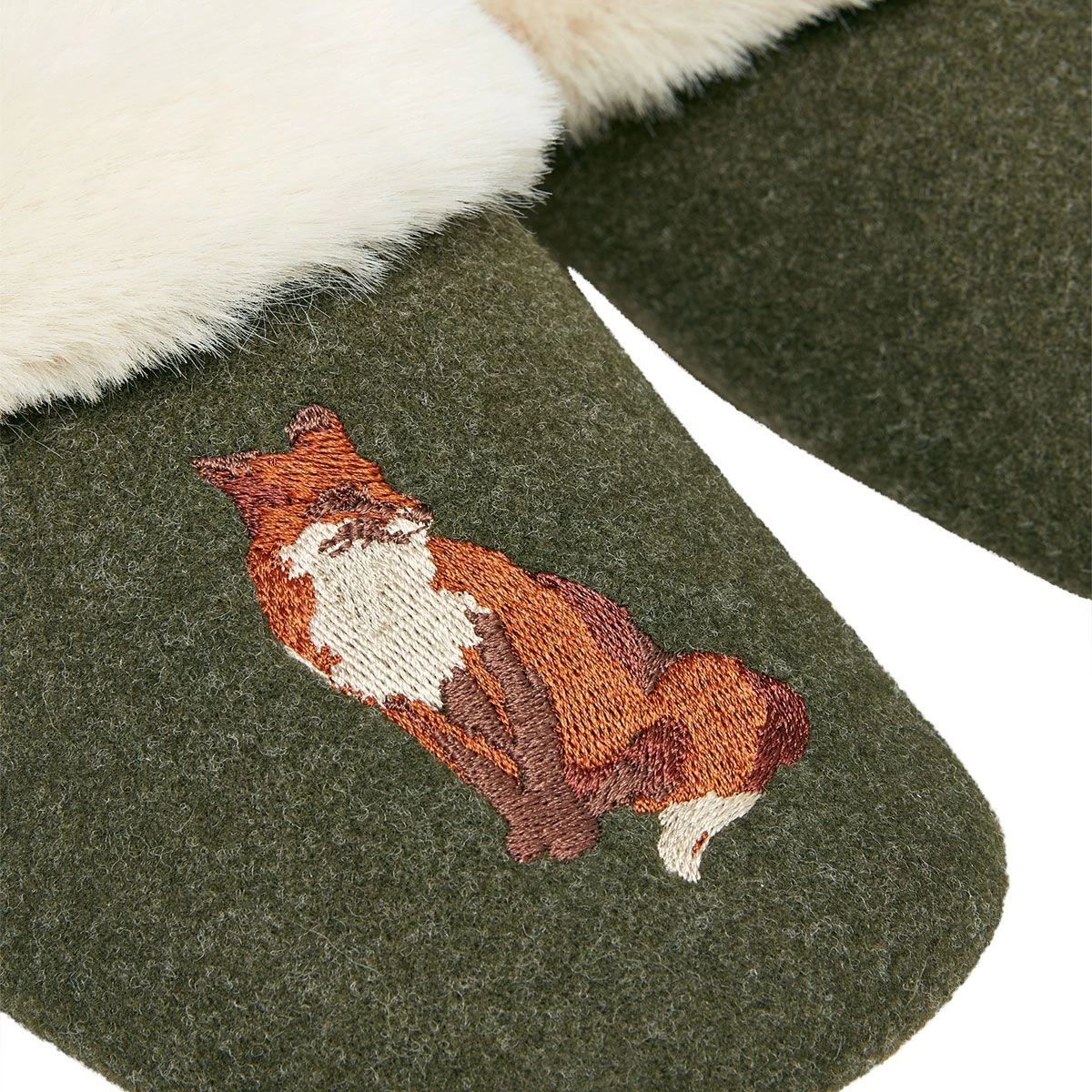 Joules Women's Slippet Luxe - Heritage Green 2 Joules Women's Slippet Luxe - Heritage Green - Image 2