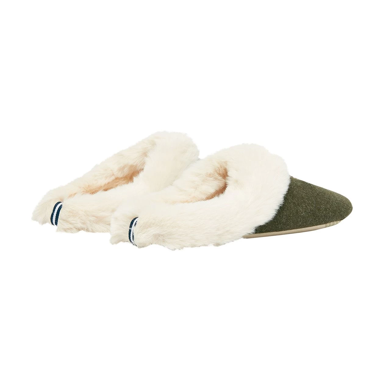 Joules Women's Slippet Luxe - Heritage Green 4 Joules Women's Slippet Luxe - Heritage Green - Image 4