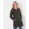 Joules Women’s Snug Packable Long Coat – Heritage Green