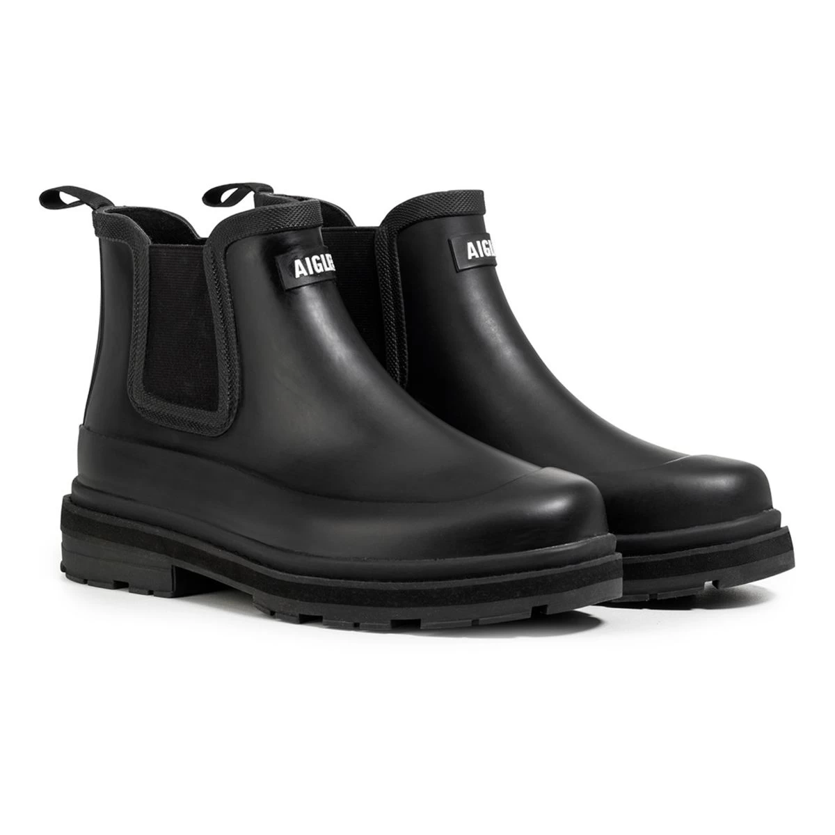 Aigle Women's Soft Rain Chelsea Boots - Noir 5 Aigle Women's Soft Rain Chelsea Boots - Noir - Image 5
