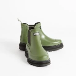 Aigle Women's Soft Rain Chelsea Boots - Olivine -Fashion Lady soft rain chelsea boot olivine 1
