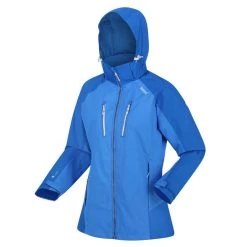 Regatta Women’s Calderdale IV Waterproof Jacket - Sonic Blue/Lapis Blue -Fashion Lady sonic blue 5 1
