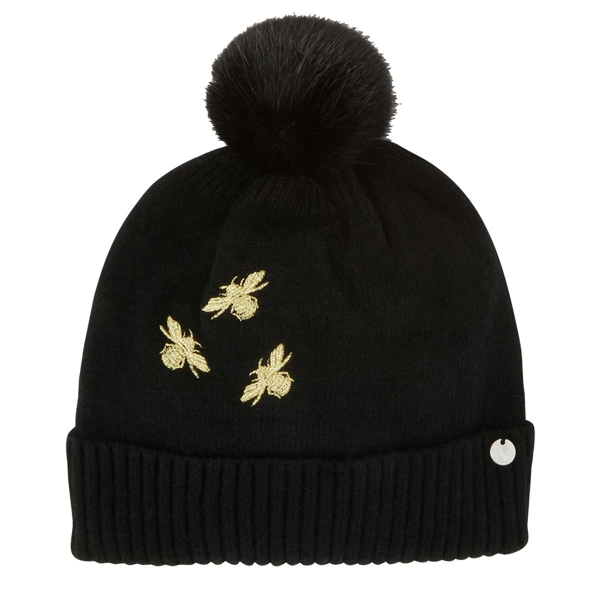 Joules Women's Stafford Hat - Black 1 Joules Women's Stafford Hat - Black