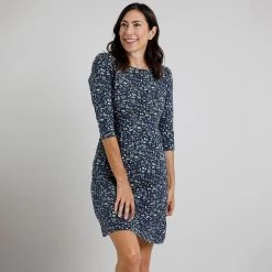 Weird Fish Women’s Starshine Jersey Dress - Ink 8 Weird Fish Women’s Starshine Jersey Dress - Ink -Fashion Lady starshine jersey dress ink