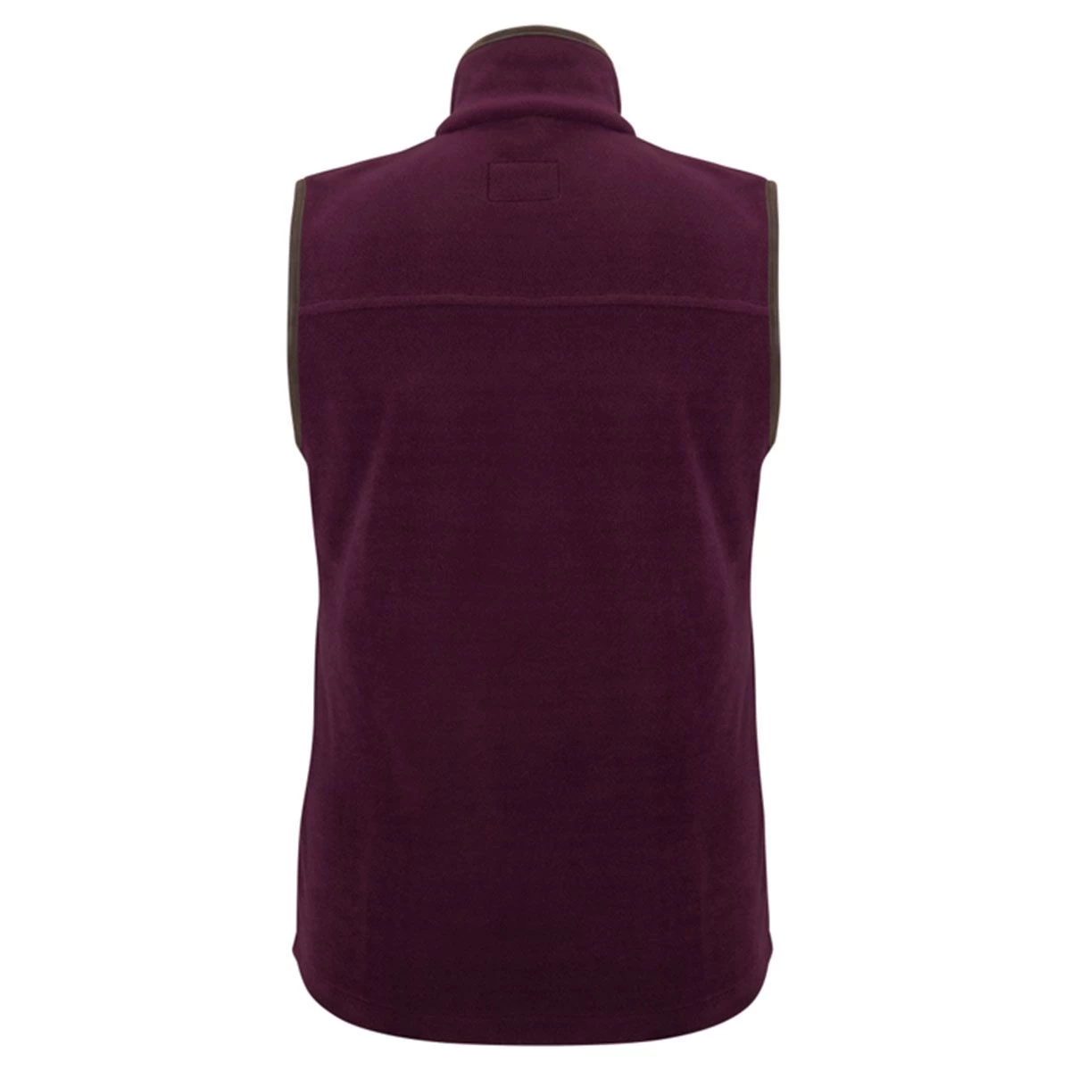 Hoggs Of Fife Women's Stenton Fleece Gilet - Merlot 2 Hoggs Of Fife Women's Stenton Fleece Gilet - Merlot - Image 2