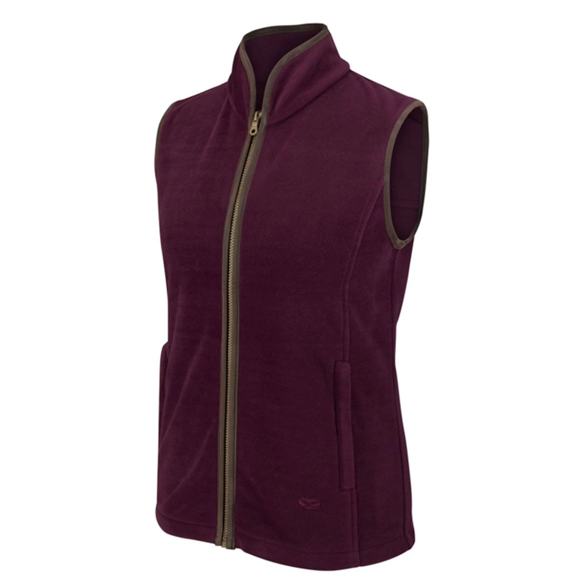Hoggs Of Fife Women's Stenton Fleece Gilet - Merlot 5 Hoggs Of Fife Women's Stenton Fleece Gilet - Merlot - Image 5