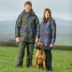 Kaiwaka Women's Stormforce Lady Of The Land Overtrousers - Navy/Aubergine -Fashion Lady stfcl120 stormforce lady of the land parka lifestyle2 1