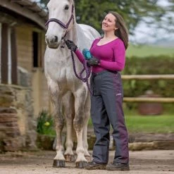 Kaiwaka Women's Stormforce Lady Of The Land Overtrousers - Navy/Aubergine -Fashion Lady stfcl122 stormforce lady of the land overtrousers lifestyle2