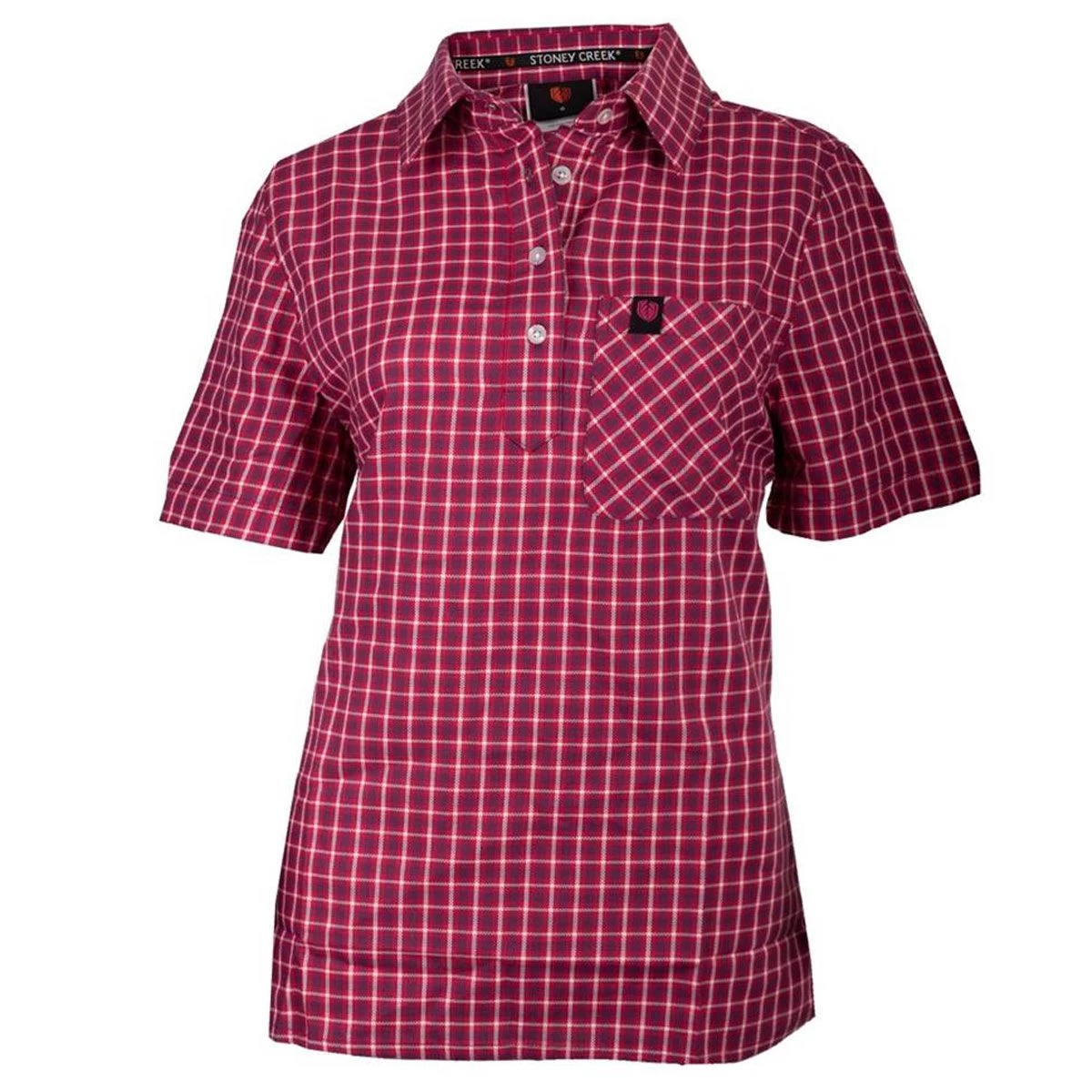 Stoney Creek Women’s Checkchick Shirt – Fuchsia 4 Stoney Creek Women’s Checkchick Shirt – Fuchsia - Image 4