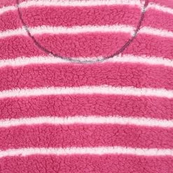 Lazy Jacks Women’s Super-Soft Striped ¼ Zip Snug Sweatshirt - Honeysuckle -Fashion Lady stripe 1 4 zip snug s shrt honey 4