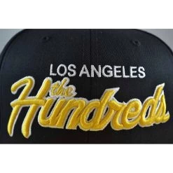 The Hundreds Team Two Snapback - Black/Yellow -Fashion Lady the hundreds team two snapback black yellow p50150 88622 image