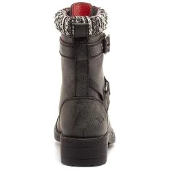 Rocket Dog Women’s Thunder Biker Boots – Black -Fashion Lady thunderblack3