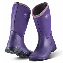 Grubs Women's Tideline 4.0 Wellington Boots - Plum -Fashion Lady tideline plum 1