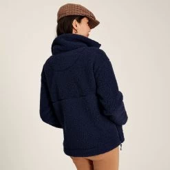 Joules Women's Tilly Half Zip Fleece - French Navy 8 Joules Women's Tilly Half Zip Fleece - French Navy -Fashion Lady tilly fleece french navy 2