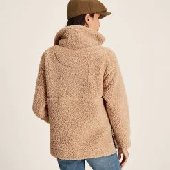 Joules Women's Tilly Half Zip Fleece - Tan 9 Joules Women's Tilly Half Zip Fleece - Tan -Fashion Lady tilly fleece tan 3