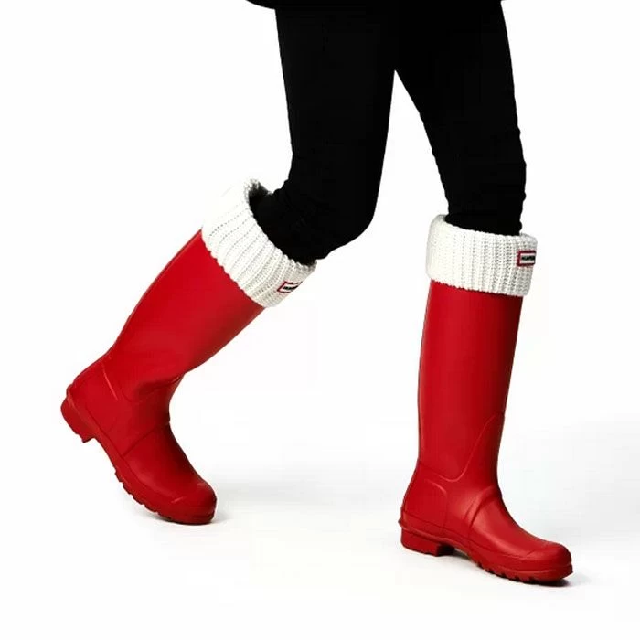 Hunter Women's Original Tall Wellington Boots - Military Red 3 Hunter Women's Original Tall Wellington Boots - Military Red - Image 3