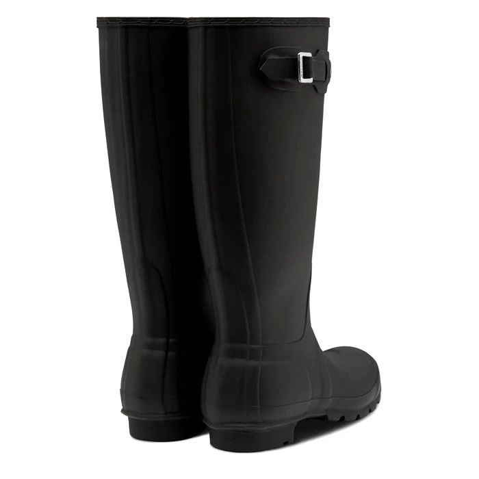 Hunter Women's Original Tall Wellington Boots - Black 3 Hunter Women's Original Tall Wellington Boots - Black - Image 3