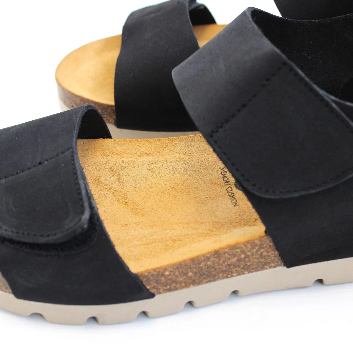 Plakton Women's Urbanova Sea Nobuck Sandals - Black 5 Plakton Women's Urbanova Sea Nobuck Sandals - Black - Image 5