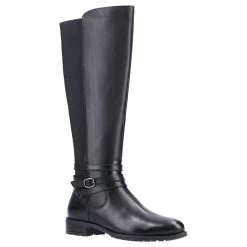 Hush Puppies Women’s Vanessa Tall Boots – Black -Fashion Lady vanessa boot black 1