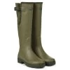Le Chameau Women's Vierzon Jersey Lined Wellington Boot - Vert Vierzon