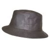 Hoggs Of Fife Waxed Bush Hat - Brown
