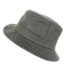Hoggs Of Fife Waxed Bush Hat - Dark Olive