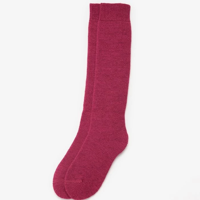 Barbour Women's Wellington Knee Socks - Raspberry 3 Barbour Women's Wellington Knee Socks - Raspberry - Image 3