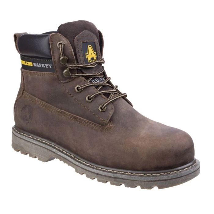 Amblers FS164 Welted Safety Boot – Brown 3 Amblers FS164 Welted Safety Boot – Brown - Image 3