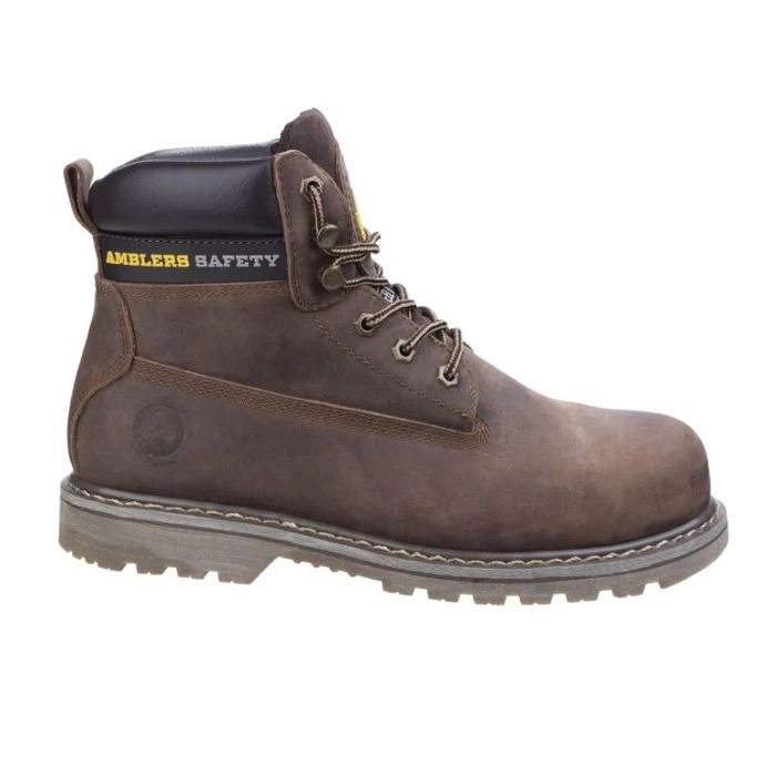 Amblers FS164 Welted Safety Boot – Brown 2 Amblers FS164 Welted Safety Boot – Brown - Image 2