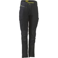 Bisley Workwear Women's Cargo Trousers - Black -Fashion Lady wmns cargo trousers black 2