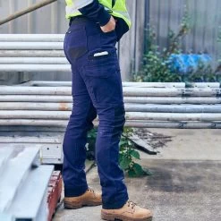 Bisley Workwear Women's Cargo Trousers - Navy -Fashion Lady wmns cargo trousers navy 2 1