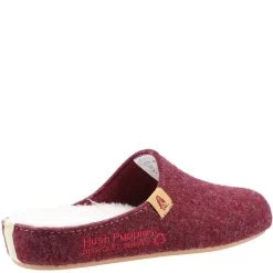 Hush Puppies Women's 'The Good Slipper' Slippers - Burgundy -Fashion Lady wmns good slipper brgndy 1