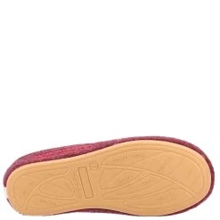 Hush Puppies Women's 'The Good Slipper' Slippers - Burgundy -Fashion Lady wmns good slipper brgndy 3
