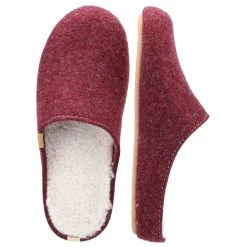 Hush Puppies Women's 'The Good Slipper' Slippers - Burgundy -Fashion Lady wmns good slipper brgndy 6