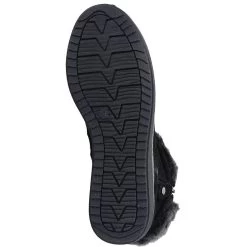 Hush Puppies Women's Penny Boots - Black -Fashion Lady wmns penny boot black 10